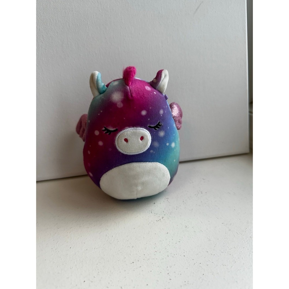 Faisah the Pegasus cow Squishmallow 5" rare